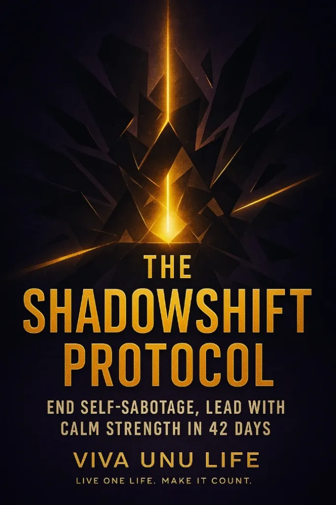 The ShadowShift Protocol: End Self-Sabotage, Lead with Calm Strength in 42 Days